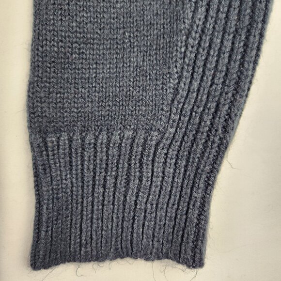 Britches XL Pullover Sweater Black 1/4 Zip Business Casual Dark Academia Warm - Picture 5 of 11